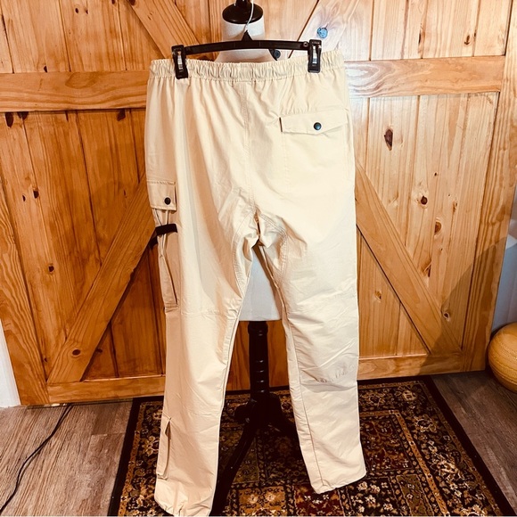 American Stitch Mens Tan Cargo Pants - Picture 6 of 10